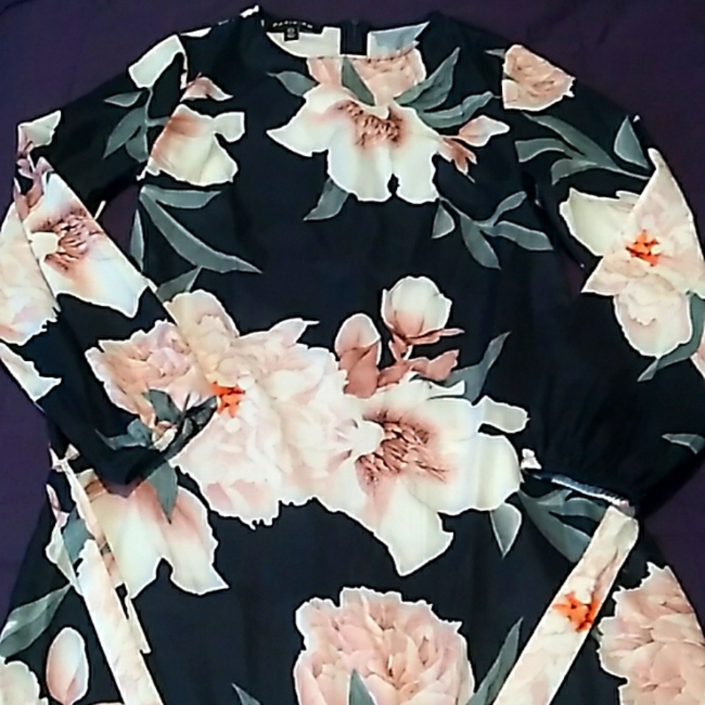 Flower Print Dress